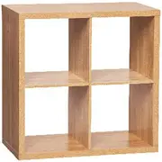 Horsen 4 Cube Bookcase Oak