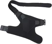 minkissy 1pc Shoulder Protector Shoulder Posture Brace Adjustable Shoulder Stability Brace Shoulder Protective Strap Anti- Device Shoulder Pads Shoulder Immobilizer Shoulder Belt Black