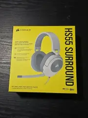 Corsair HS55 Surround Wired Gaming Headset - White / Grey