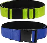 Hi Vis Reflective Safety Belt, US Army Military Running PT 2"