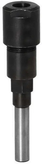Router Collet Rod Extension 8mm Shank Extension Clamp Rod Professional Milling Cutter Collet Extension for Trimming Engraving Machine