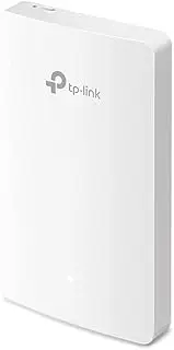 TP-Link AX1800 Dual Band Gigabit Wall Plate Wi-Fi 6 Access Point, Power Over Ethernet (802.3 af/at), System Requirements Microsoft Windows XP/7/8/10 and Vista, Easily Mount to Wall (EAP615-Wall)