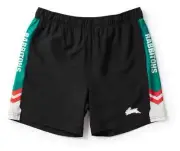 South Sydney Rabbitohs 2025 NRL Kids Tech Shorts Sizes 6-14 BNWT