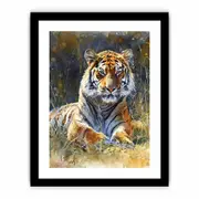 Lion Framed print Art Poster