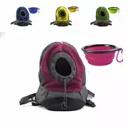 Ingeniuso Outdoor Pet Carrier Backpack for Small Dogs Cats Puppies Pink Medium