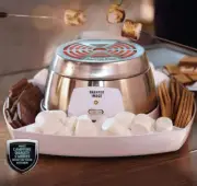 Indoor S'mores Maker Sharper Image Electric Tabletop Stainless Steel Home New