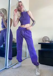 [Nana Judy] Violet Authentic Track Pants