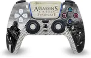 Official Assassin's Creed Newspaper Syndicate Graphics Vinyl Faceplate Sticker Gaming Skin Decal Cover Compatible with Sony PlayStation 5 PS5 DualSense Controller