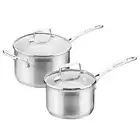 NEW Scanpan Impact Saucepan Set 2pce 16cm & 20cm