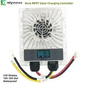 EMD600W Buck MPPT Solar Charging Controller 10V-30V Adjustable LCD Waterproof