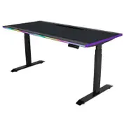 Cooler Master GD160 ARGB Light-Up Gaming Desk Black - Black | Gaming Desk | 23 cm