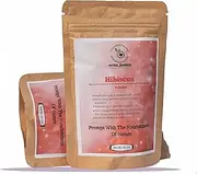 NATURAL GOODNESS Hibiscus HAIR AND FACE MASK Powder (50 Grams) fullers earth nourishment of nature and organic HAIR MASK (PACK OF 3)