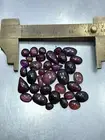 40 CT Natural Reb Garnet ￼Oval Cabochon Gemstone From Africa