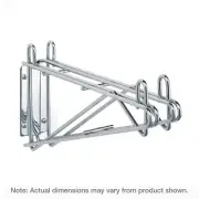 Metro 2WD21C Super Erecta Direct Wall Mount Double Shelf Bracket for 21" Wide S