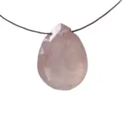 Peach Sapphire Faceted Briolette Bead 2.78 Carats | 11x7x5-10x7x4mm | 1 Sapphire