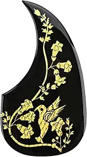 CATIEBYE Bass Scratch Guitar Pickguard Durable Self Sticker for Acoustic Guitar Lightweight DIY Replacement Accessory for Music Lovers