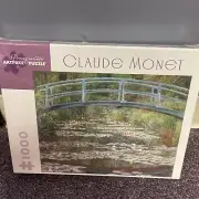 Pomegranate Claude Monet 1000 Piece Puzzle, The Japanese Footbridge 1899, New
