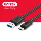 UNITEK USB3.1 Type-C轉USB3.0傳輸線(Y-C474BK)