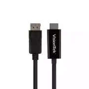 VisionTek - DisplayPort to HDMI 2.0 Active 2 Meter Cable (M/M) - 901214