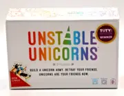 Unstable Unicorns Strategic Card Game 2019 People's Choice Award 2nd Edition NEW