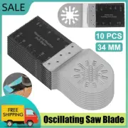 10x Multi Tool Bi-metal Oscillating Saw Blades For Fein Bosch Multimaster Makita
