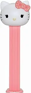 Hello Kitty Pez Dispenser - Pink Bow Hello Kitty Pez Candy Dispenser With 2 Extra Candy Refills | Hello Kitty Party Favors, Grab Bags