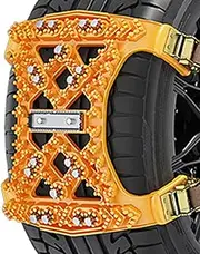 Tire Chains for - Urgent Traction Chains Tire Snow Chains,Car Chains Automotive Tools, Truck Tire Chain, Tire Traction Chain Anti-Skid for Car SUV Pickup Truck