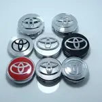 適用於4個適用TOYOTA輪轂蓋標LOGO輪胎標輪圈標 適用豐田豐田COROLLA CAMRY VIOS RAV4