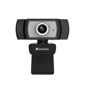 Verbatim 2MP Webcam Full HD 1080p USB 2.0 with Microphone & Manual Focus