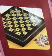 Wood Chess Checkers Storage Board w Pieces 2 In 1 Game Set Travel Car Vacation
