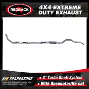 Redback 3" 409 SS Exhaust & Resonator No cat for Mazda BT-50 UN 3.0L 11/06-10/11