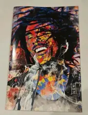 Tribute Bob Marley C2E2 Smoke Variant Bong Remark Kyle Willis Signed W COA 9/15