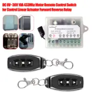 10A 433mhz Motor Remote Control Switch F/Electronic Locks&Linear Actuators Relay