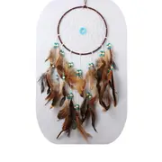 Satin Line Dream Catcher Home Crafts Ornaments Car Feather Wind Chimes