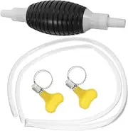 ULTECHNOVO Flexible Manual Transfer Pump Siphon Drainage for Cars Pools Hand-operated Lever Soft Rubber Versatile Liquid Extraction Tool