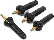 4Pcs TPMS Sensor Valve Stems, Anti Explosion Snap in Tire Valve Stems Tire Pressure Sensor Valve Stems for Various Car