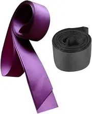 [BESPORTBLE] 2pcs Satin Ribbon Bridal Sash Belts for Weddings Prom and Formal Occasions Elegant Minimalist Design for Custom DIY Bow