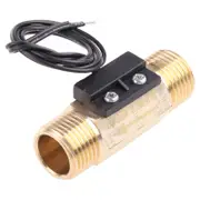 Water Flow Switch With Stable Performance Liquid Water Flow Sensor Switch G1/2"