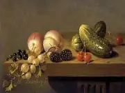 STILL LIFE WITH GHERKINS Accent Tile Mural Kitchen Bathroom Wall Backsplash 8x6
