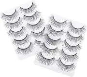 [Mikinona] Natural False Eyelash Fluffy Thick Volume Lashes Lash Extension Supplies Kit