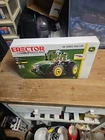 Meccano Erector John Deere 8R Tractor Building Kit with Working Wheels New Open