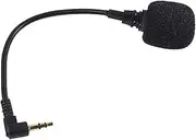 Tiny Mic - Flexible Dynamic Mic 3.5mm Helmet Microphone,Protable Microphone Headset Accessories for Laptops, Tablets, Family, Friends, Home