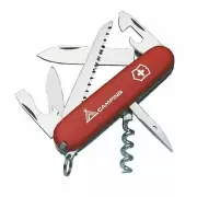 Victorinox Camper Red Swiss Army Pocket Knife Tool | 13 Functions
