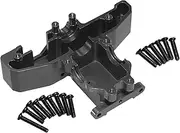 RC Car Part Rear Under Gearbox Cover Easy to Install DIY Accessories 1:14 Trucks DIY Modified 1:14 RC Car Rear Gearbox Cover, Black