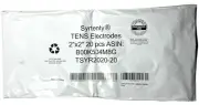 Syrtenty TENS Electrodes 2" x 2" 20 Pieces ASIN: B00K504M8G TSYR2020-20