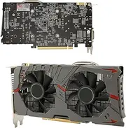 GTX960 Graphics Card, 2GB GDDR5 128Bit Gaming Video Card with Dual Fan Cooling, 1140/1203MHz+7010MHz, PCI Express 3.0 X16, 6Pin Power Supply, Supports for DirectX 11.2, OpenGL 4.3, HDCP