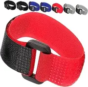 SEWOART 8pcs Rooster Collar Anti-Crowing Neckband Soft Sturdy Nylon No Noise Comfortable for Poultry Easy to Adjust
