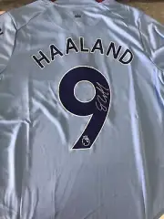 Erling Haaland Signed Manchester City 2022 / 23 Jersey With COA
