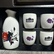 2025 Star Wars Celebration Japan Exclusive Star Wars Key Art Ceramic Sake Set