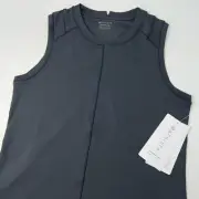Athleta Sunchaser UPF Tank Black Size Small Pocket Breathable Workout Stretch